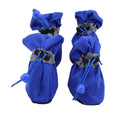 4PCS Waterproof Small Dog Hiking Boots Puppy Slippers Shoes Suitable For Small Medium Dogs